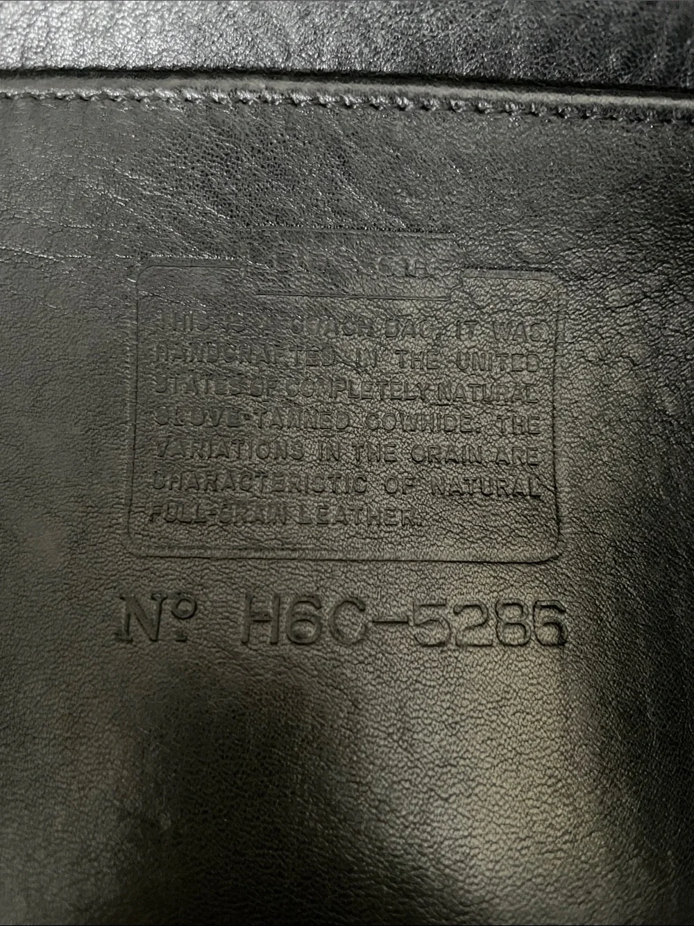 Coach Lexington/Leather briefcase/Messenger bag vintage